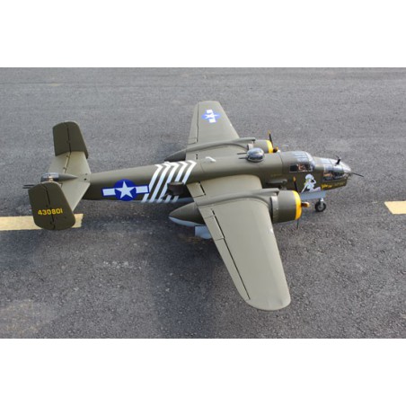 Radio-kontrollierte Thermoflugzeuge B-25 2x20cc ARF + Elektrische Rendite | Scientific-MHD Radio-kontrollierte Thermoflugzeuge B-25 2x20cc ARF + Elektrische Rendite | Scientific-MHD
