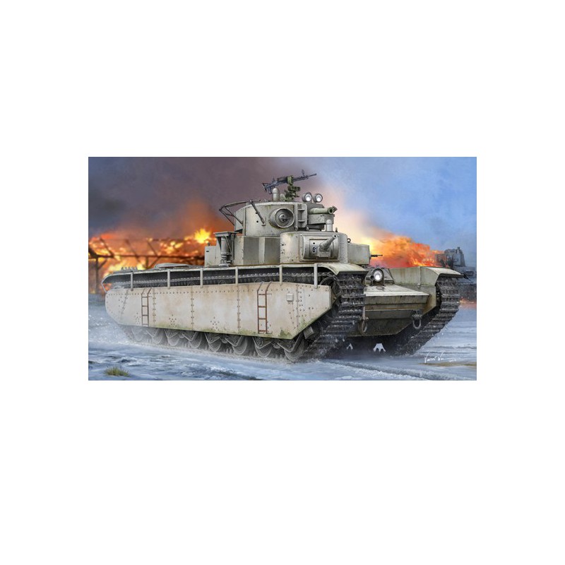 T-35 Schwertank AVT 1938 1/35 Kunststofftankmodell | Scientific-MHD