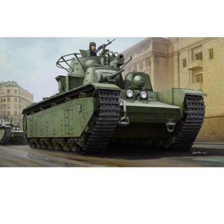Sowjetischer Schwertank T-35 1938/35 Kunststoffmodell für Kunststoff Kunststoffmodell | Scientific-MHD Sowjetischer Schwertank T-35 1938/35 Kunststoffmodell für Kunststoff Kunststoffmodell | Scientific-MHD