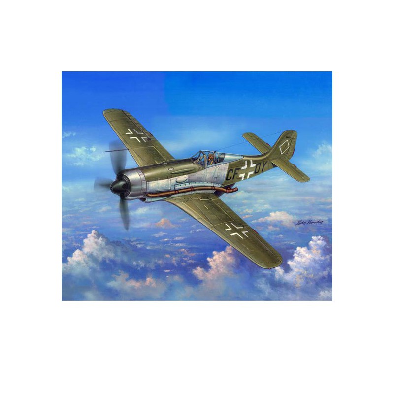 Kunststoffebene Modell FW 190 V18 1/48 | Scientific-MHD