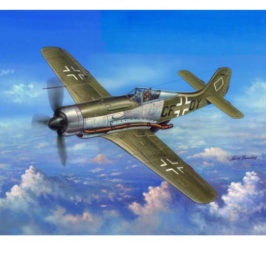 Kunststoffebene Modell FW 190 V18 1/48 Kunststoffebene Modell FW 190 V18 1/48 | Scientific-MHD