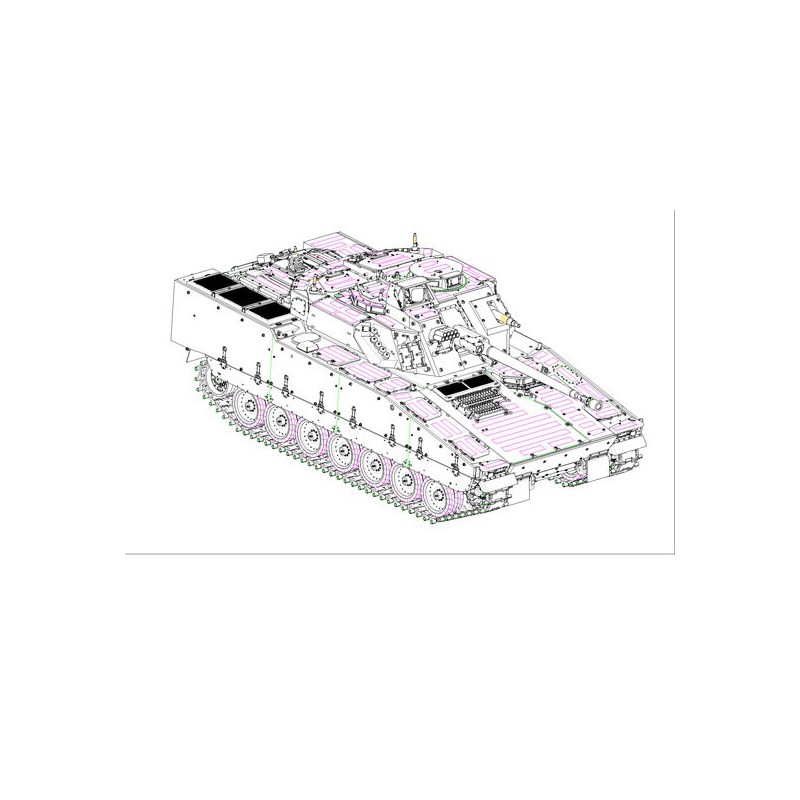 Schwedischer CV9030 IFV 1/35 Plastikmodell für Kunststoff | Scientific-MHD