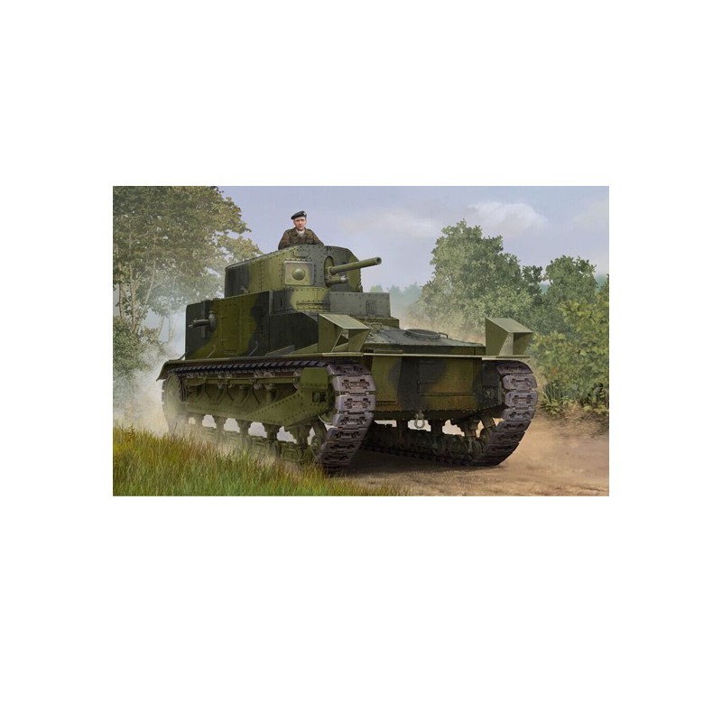 Kunststoffmodell in Vickers Medium Tank Mk I 1/35 | Scientific-MHD