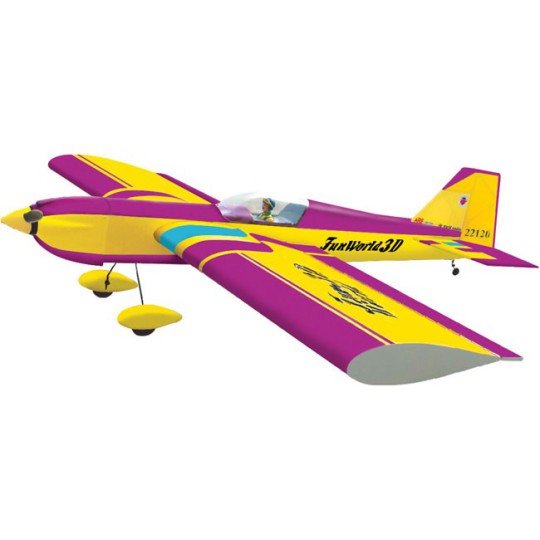 Fun World 3D Radio - kontrolliertes Wärmelflugzeug - 120r Violett ARF Fun World 3D Radio - kontrolliertes Wärmelflugzeug - 120r Violett ARF | Scientific-MHD