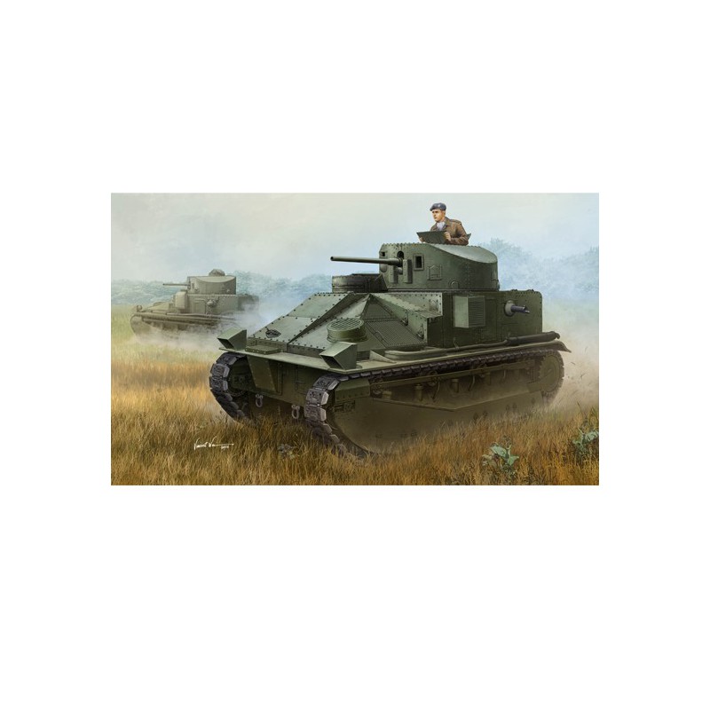 Vicker Mkii Medium Tank 1/35 Plastikmodell für Kunststoff | Scientific-MHD