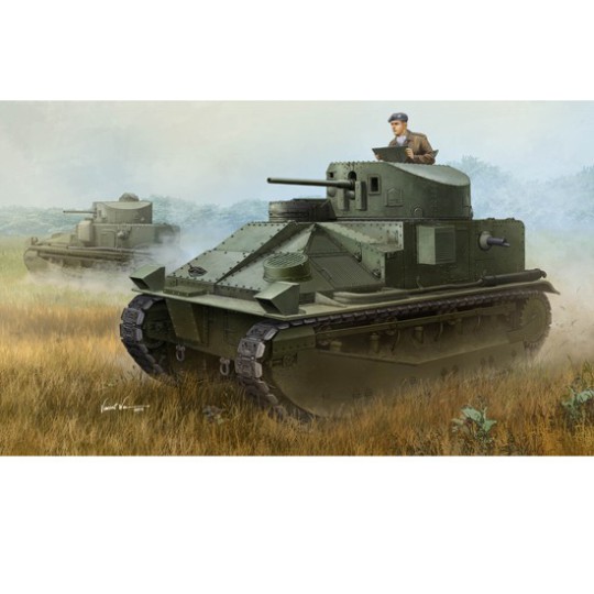 Vicker Mkii Medium Tank 1/35 Plastikmodell für Kunststoff Vicker Mkii Medium Tank 1/35 Plastikmodell für Kunststoff | Scientific-MHD