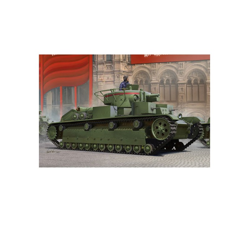 Sowjetisches T-28 mittelschwerem Tank 1/35 Kunststoffmodell für Kunststoff | Scientific-MHD