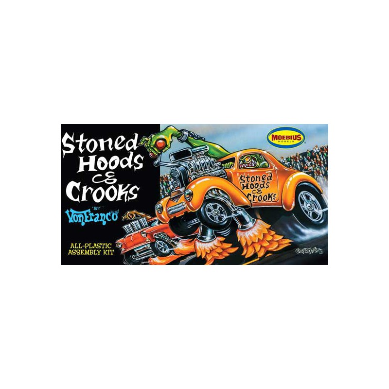 Kunststoffauto -Modell von Franco Stoned Motorhaube | Scientific-MHD