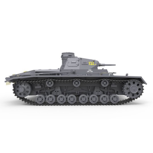 PZ.KPFW Kunststofftankmodell. III AUSF.D 1/35 PZ.KPFW Kunststofftankmodell. III AUSF.D 1/35 | Scientific-MHD