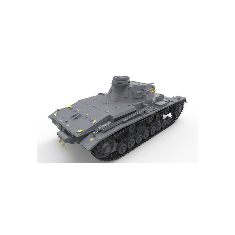 PZ.KPFW Kunststofftankmodell. III AUSF.D 1/35 | Scientific-MHD
