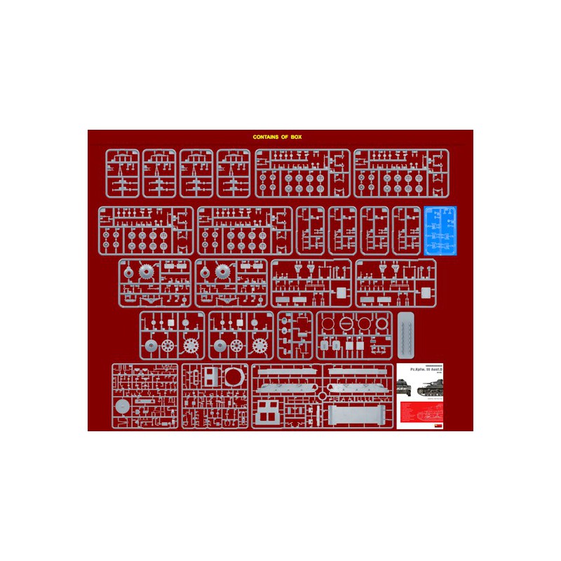 PZ.KPFW Kunststofftankmodell. III AUSF.D 1/35 | Scientific-MHD