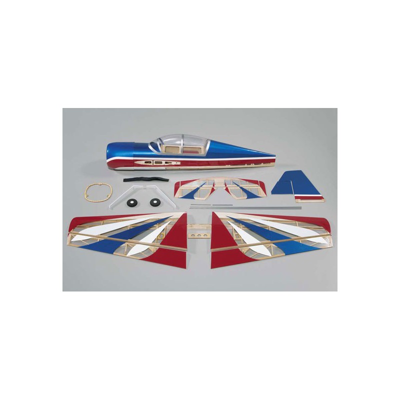 Entwurf von elektrischem Flugzeug Yak 54 ep-arf | Scientific-MHD