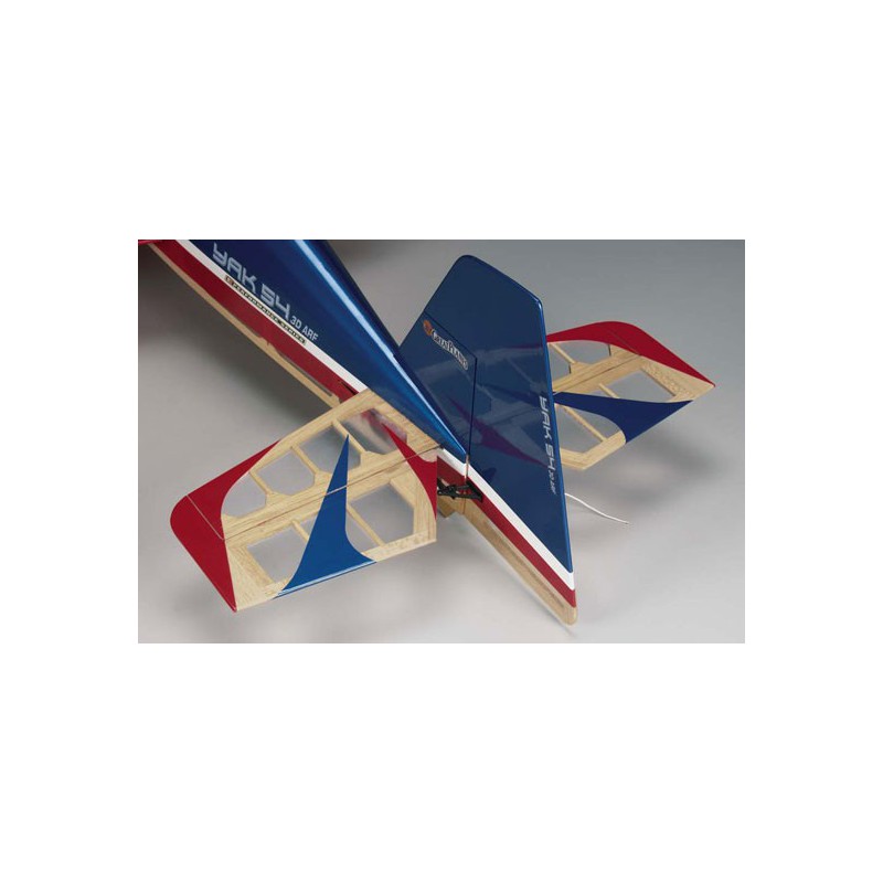 Entwurf von elektrischem Flugzeug Yak 54 ep-arf | Scientific-MHD