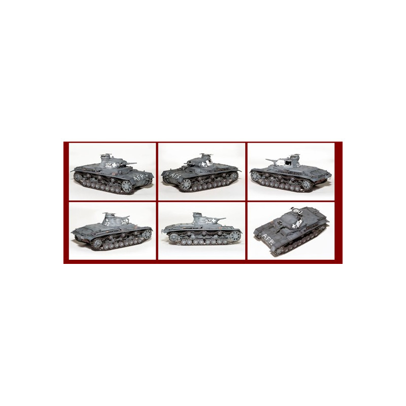 PZ.KPFW Kunststofftankmodell. III AUSF.D 1/35 | Scientific-MHD