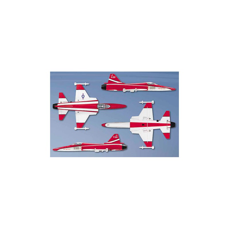 Entwurf von elektrischem Flugzeug F -20 Tigershark EDF - ARF | Scientific-MHD