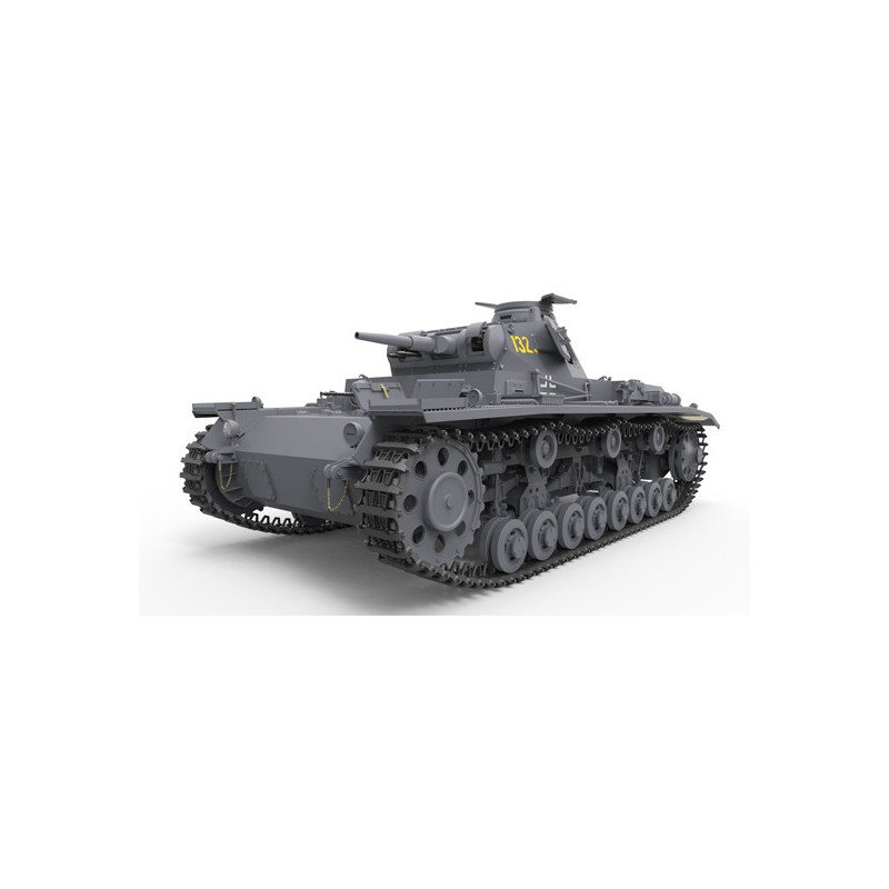 PZ.KPFW Kunststofftankmodell. III AUSF.D 1/35 | Scientific-MHD