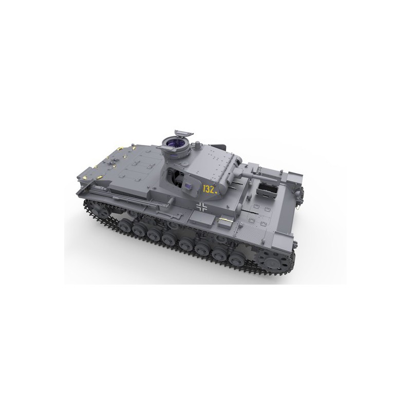 PZ.KPFW Kunststofftankmodell. III AUSF.D 1/35 | Scientific-MHD