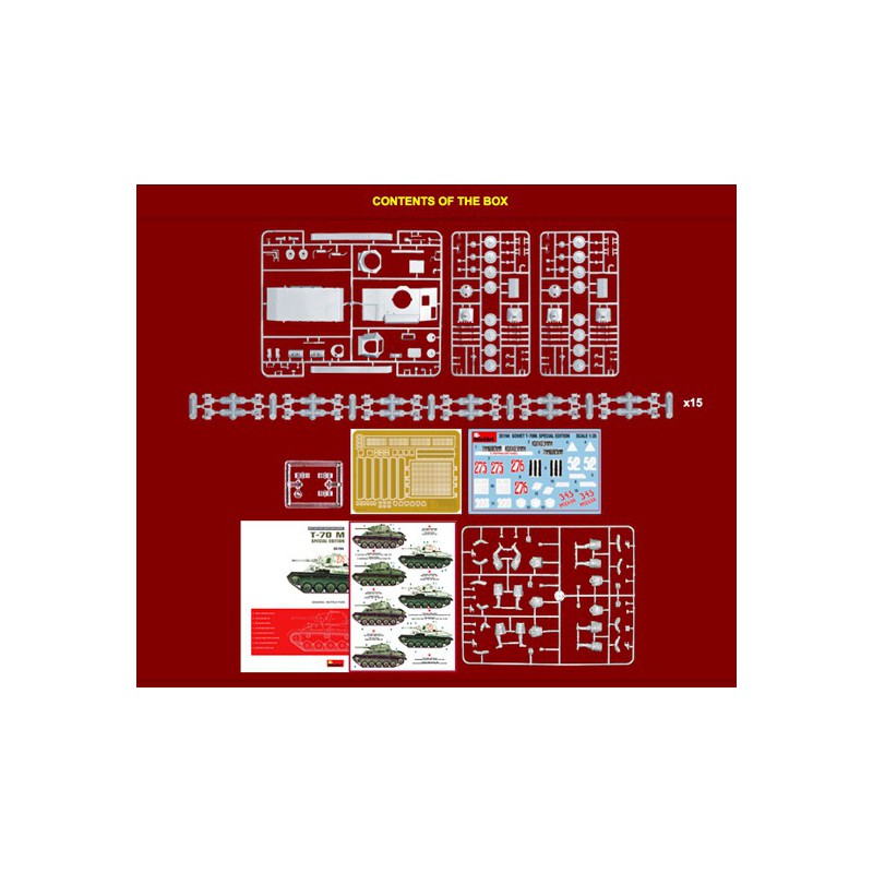 T-70M Kunststofftankmodell Spezial Edition 1/35 | Scientific-MHD