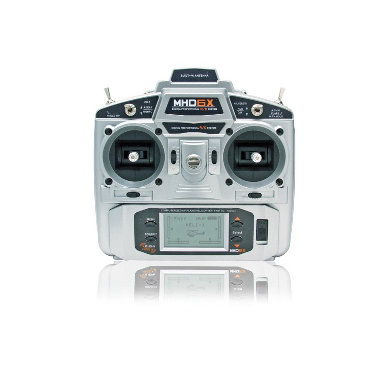 Setzen Sie für Funksteuerung MHD6X 2,4 GHz FHSS -Modus 2 | Scientific-MHD
