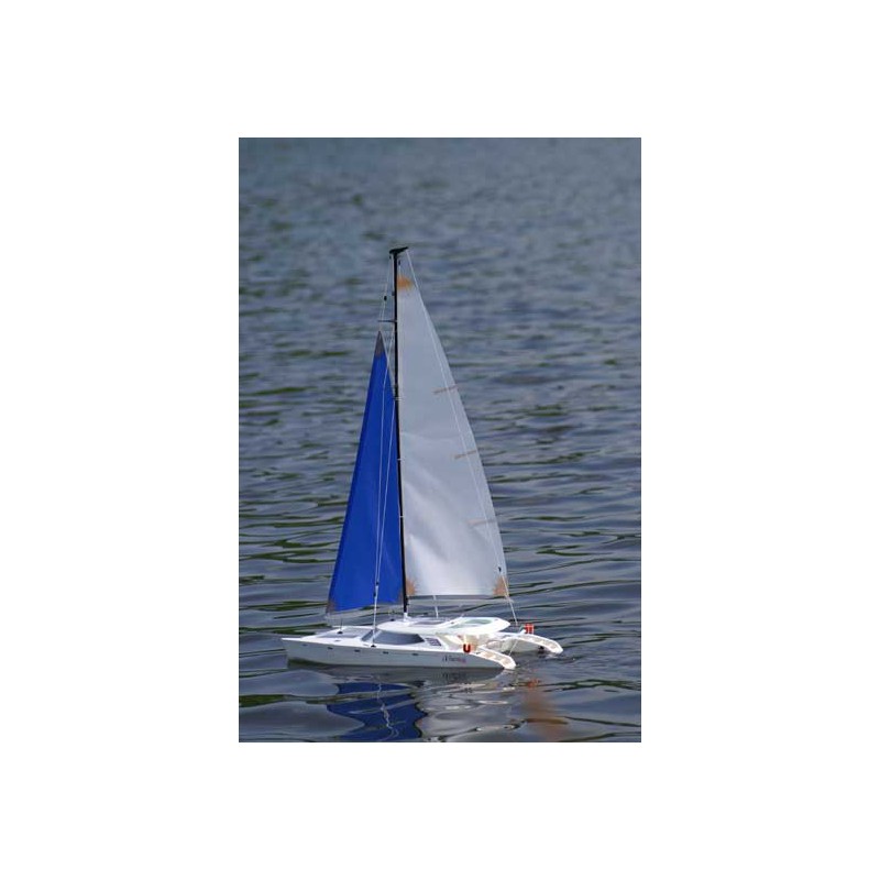 Radio -kontrolliertes Segelboot MHD Catamaran Gemini 600 R/C. | Scientific-MHD