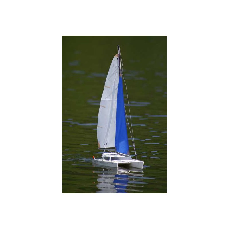 Radio -kontrolliertes Segelboot MHD Catamaran Gemini 600 R/C. | Scientific-MHD