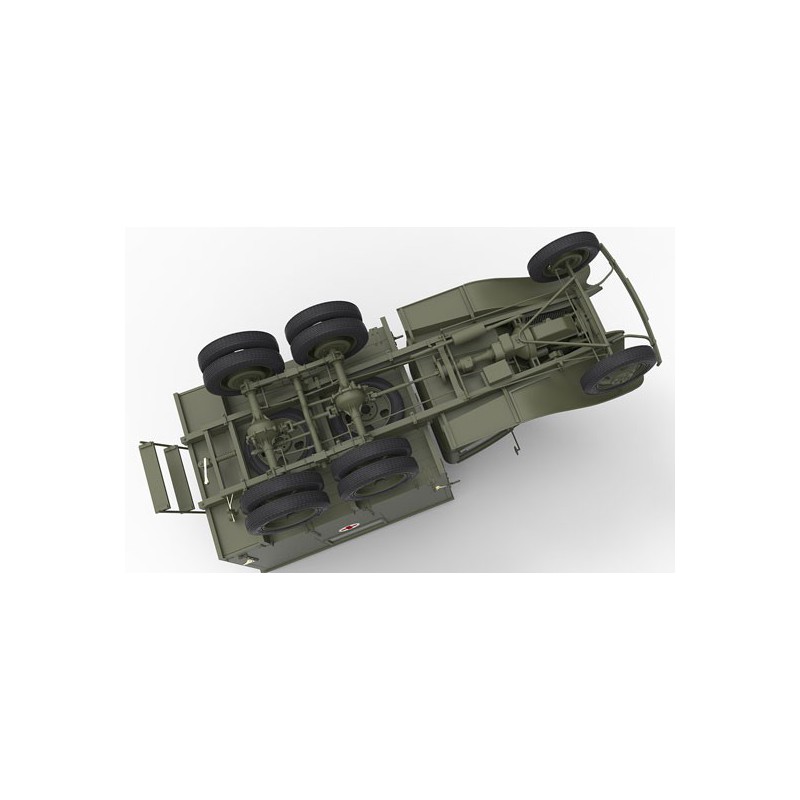 AAA -Gas -Plastik -LKW -Modell + 1/35 Unterkunft | Scientific-MHD