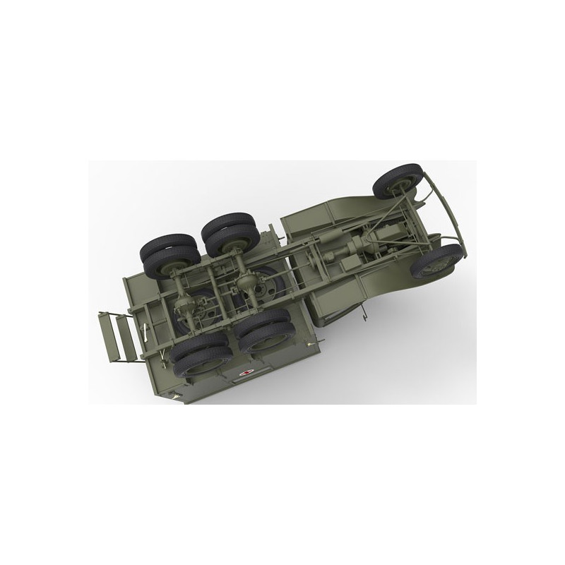 AAA -Gas -Plastik -LKW -Modell + 1/35 Unterkunft | Scientific-MHD