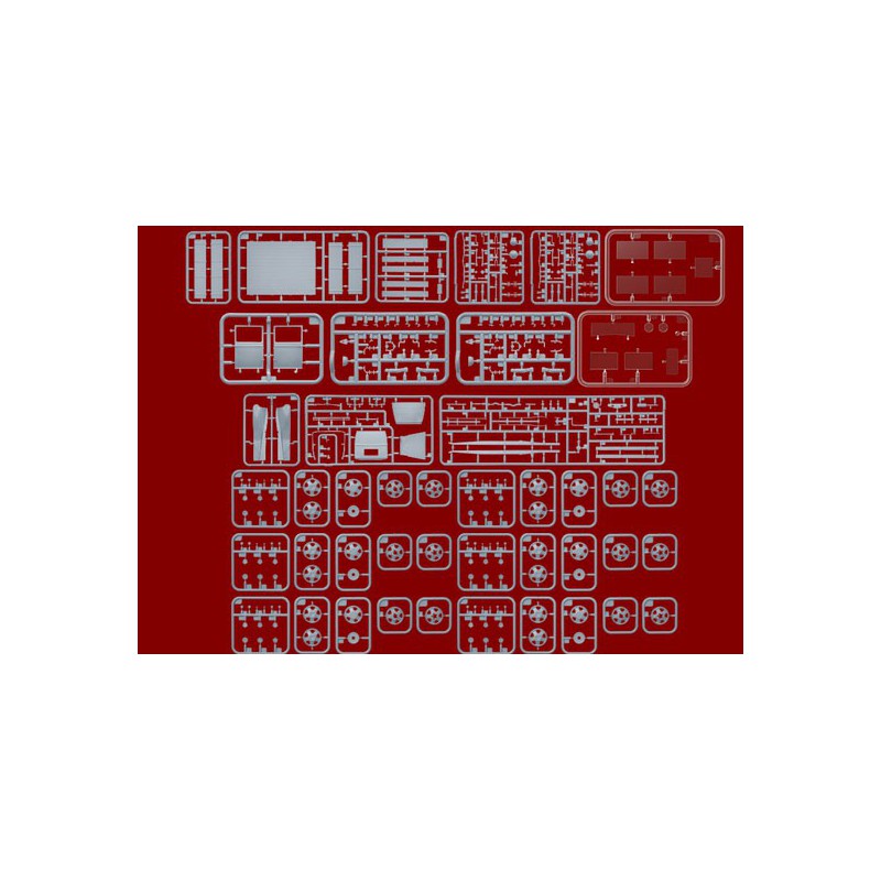 AAA -Gas -Plastik -LKW -Modell + 1/35 Unterkunft | Scientific-MHD