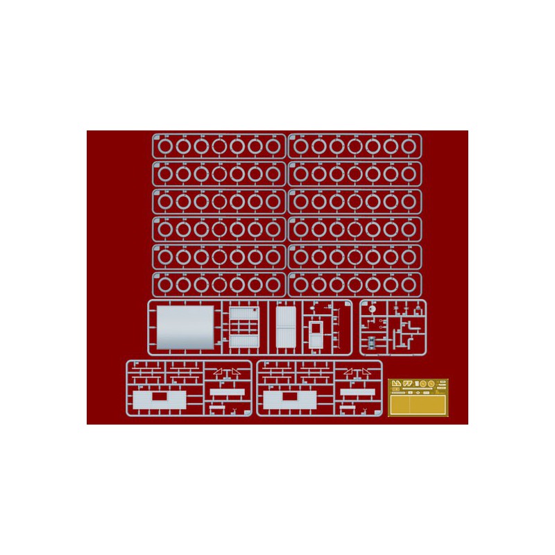 AAA -Gas -Plastik -LKW -Modell + 1/35 Unterkunft | Scientific-MHD