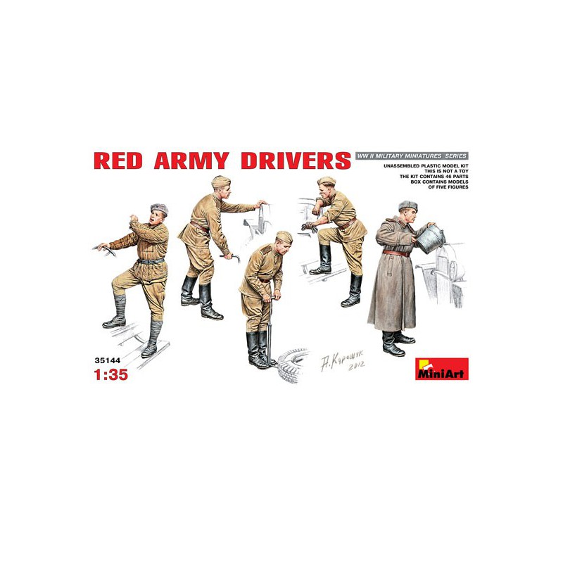 Fahrer der Roten Armee 1/35 Figur | Scientific-MHD