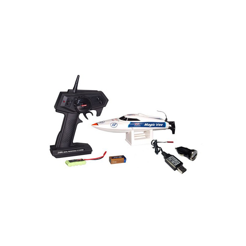 Radio Magic Vee RTR V5 Radio -kontrolliertes Elektroboot | Scientific-MHD Radio Magic Vee RTR V5 Radio -kontrolliertes Elektroboot | Scientific-MHD