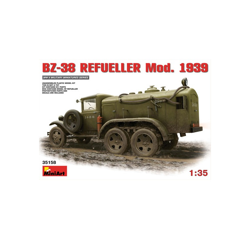 Plastik-LKW-Modell B-38 Tempel 1939 1/35 | Scientific-MHD