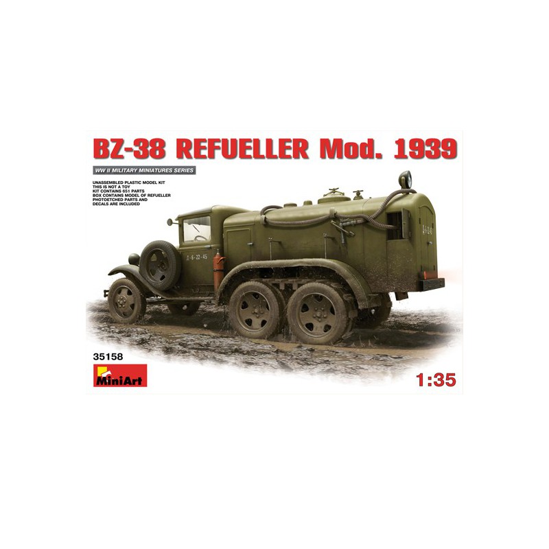 Plastik-LKW-Modell B-38 Tempel 1939 1/35 | Scientific-MHD