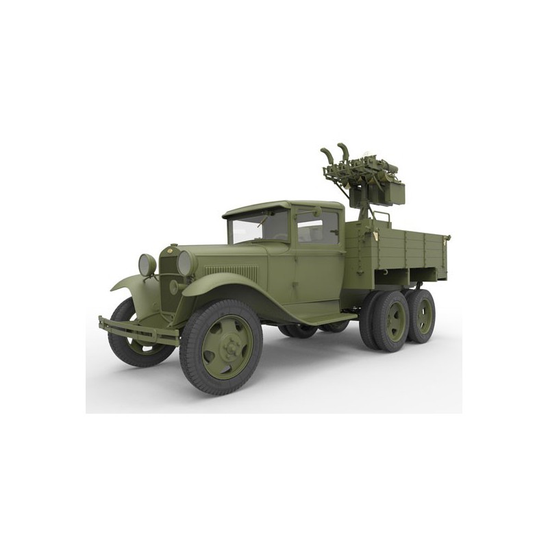 Gazzaa + Quad M4 Maxim 1/35 Plastikmodell | Scientific-MHD