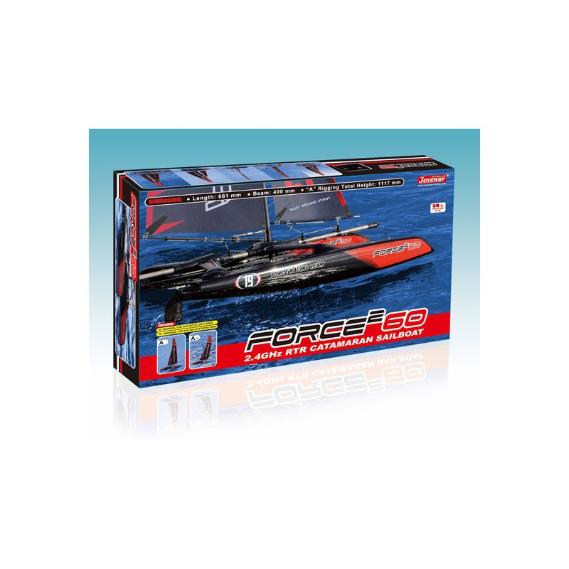 Reta 2 Catamaran Radio -kontrolliertes Segelboot RTs | Scientific-MHD