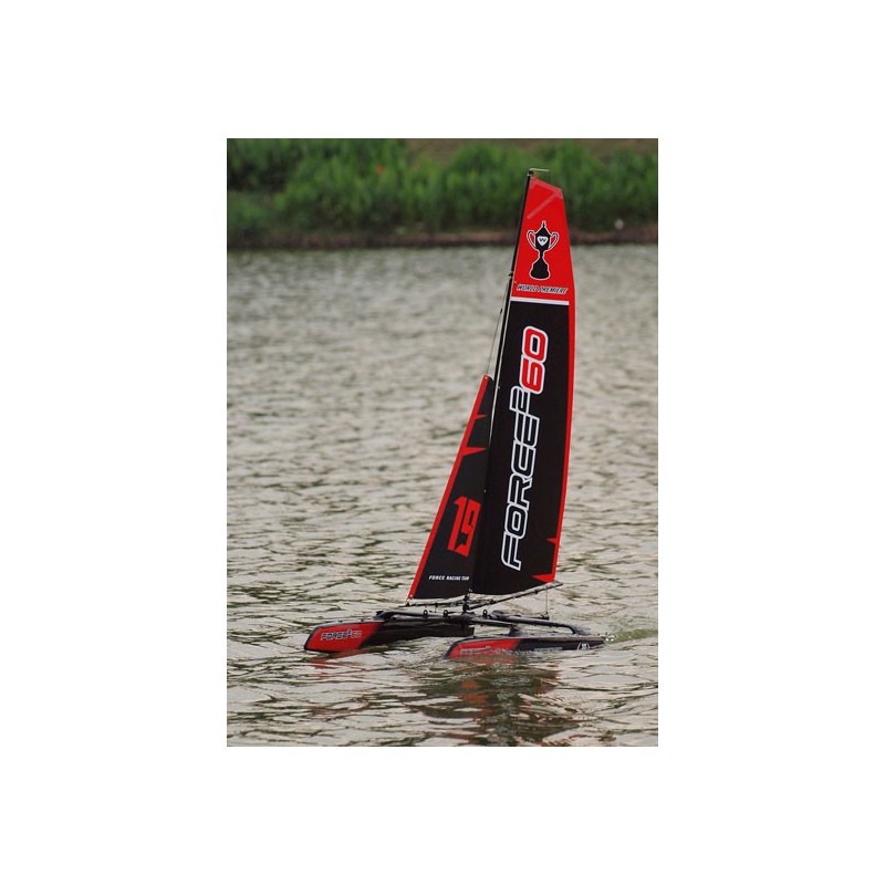 Reta 2 Catamaran Radio -kontrolliertes Segelboot RTs | Scientific-MHD