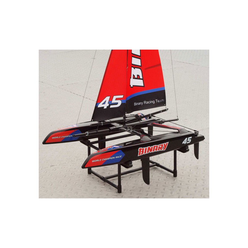 RTS Red Catamaran Radio -kontrolliertes Segelboot | Scientific-MHD