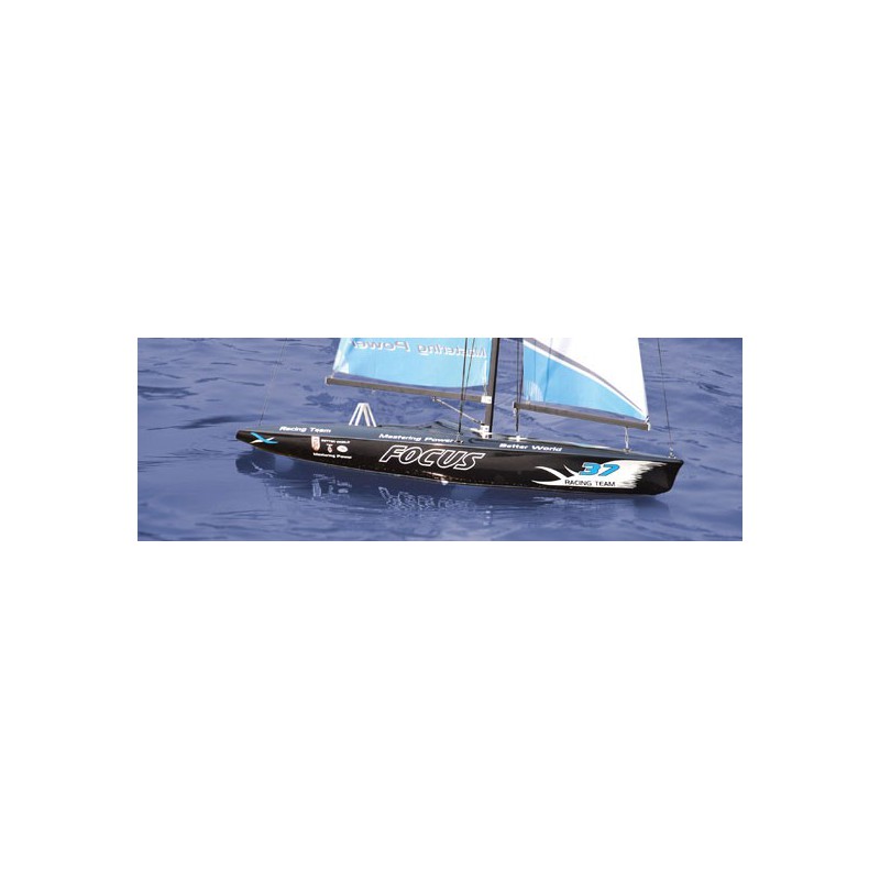 Fokus Yacht 1M RTS 2,4 GHz Blau Radiookussegelboot | Scientific-MHD