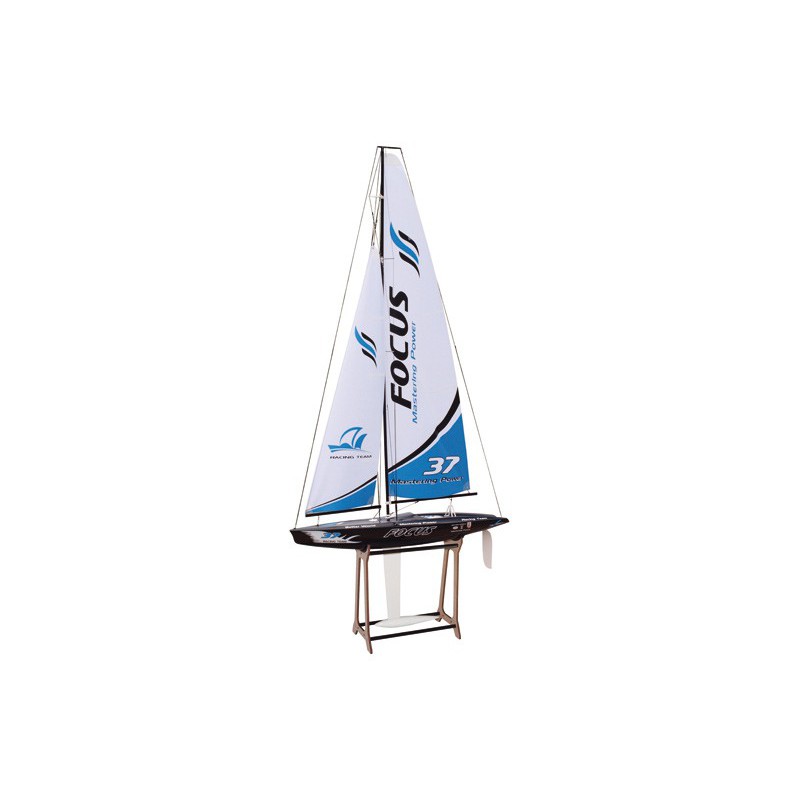 Fokus Yacht 1M RTS 2,4 GHz Blau Radiookussegelboot | Scientific-MHD