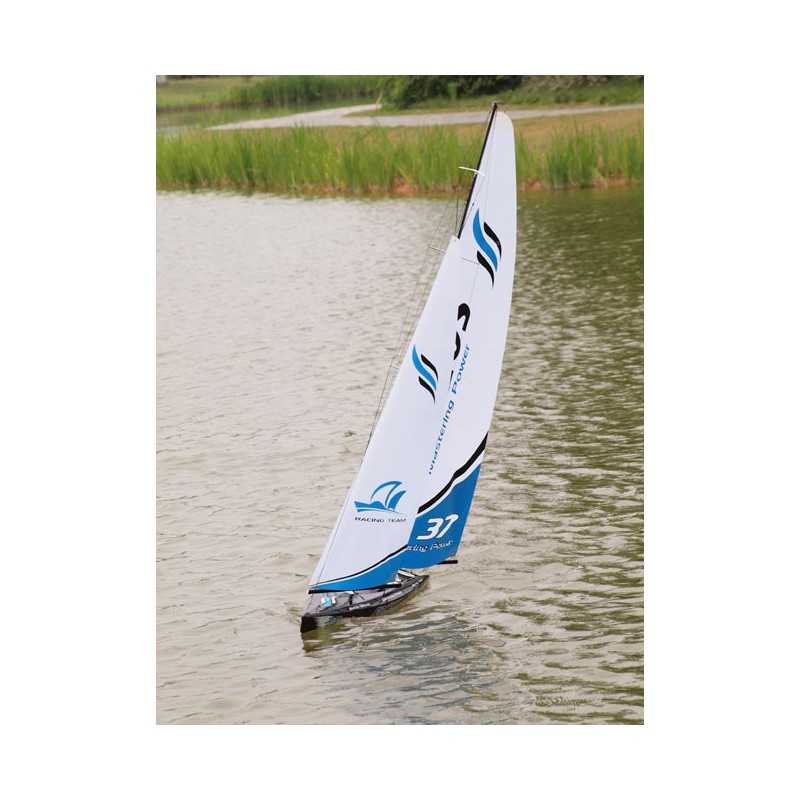 Fokus Yacht 1M RTS 2,4 GHz Blau Radiookussegelboot | Scientific-MHD