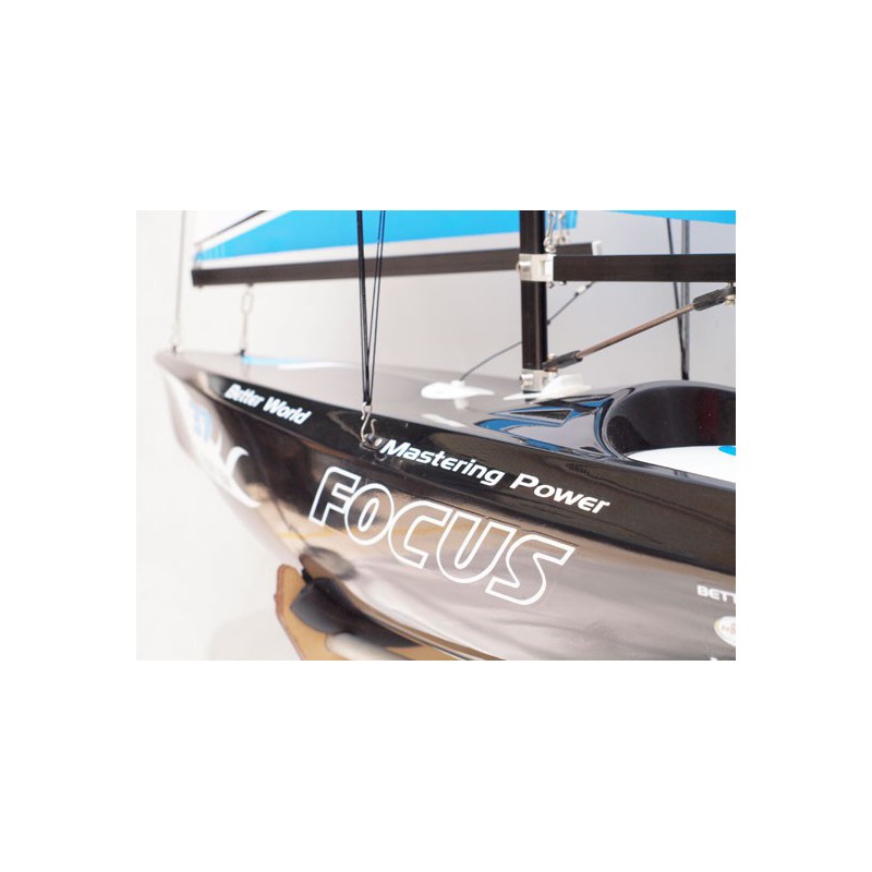 Fokus Yacht 1M RTS 2,4 GHz Blau Radiookussegelboot | Scientific-MHD