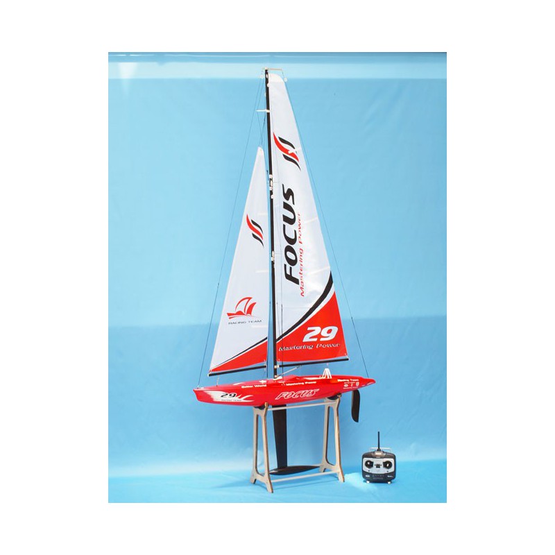 Fokus Yacht 1M RTS Radio -kontrolliertes Segelboot | Scientific-MHD