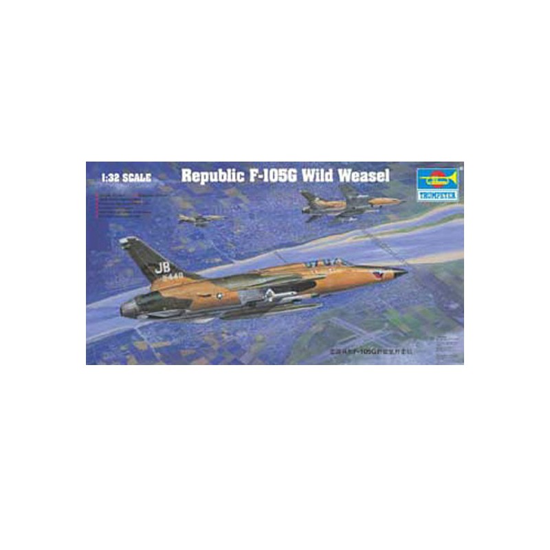 F-105G Plastikebene Modell Wild Weasel | Scientific-MHD