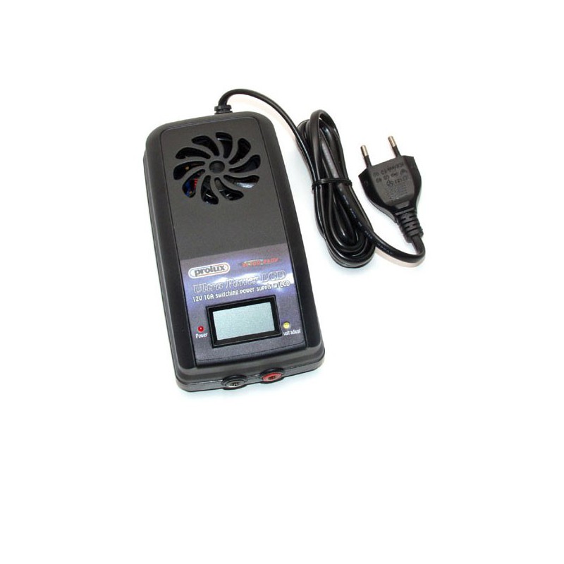 Ladegerät gegen Anschuldigungen gegen Radiocomaded -Geräte Stromversorgung 12 V 10A + LCD | Scientific-MHD