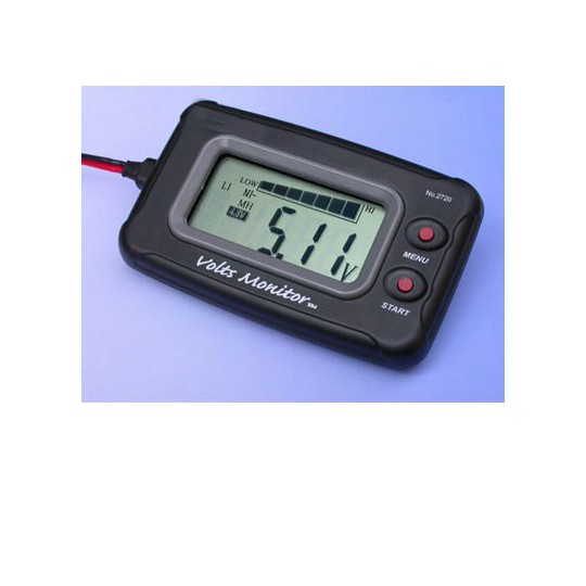 Voltmeter 3,7-20 Volt Radio-kontrolliertes Autozubehör | Scientific-MHD