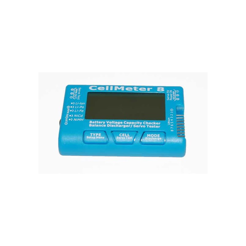 Lipo -Batterie für funkkontrollierte Zellenmeter 8 | Scientific-MHD