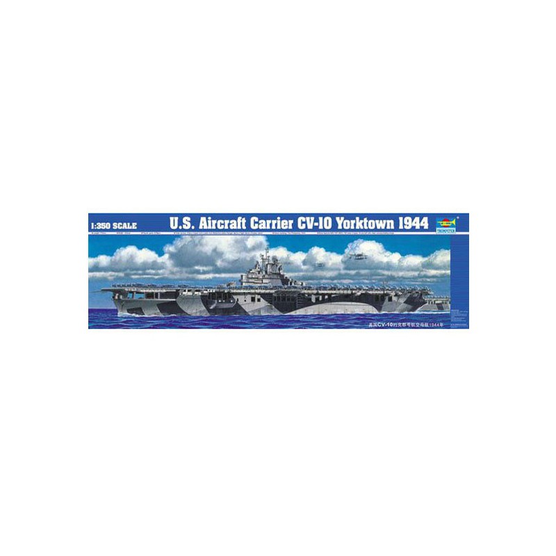 US Yorktown CV-10 1944 Plastikbootmodell | Scientific-MHD