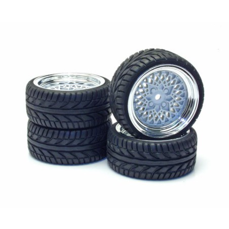 Radio -kontrolliertes Autozubehör 4 Wheel Classic -Reifen bei 1/10 | Scientific-MHD