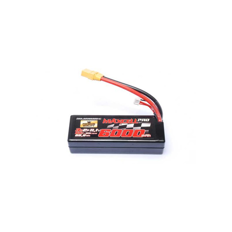 Lipo -Batterie für funkkontrollierte Lipo 60c 3s 6000 mA HC | Scientific-MHD