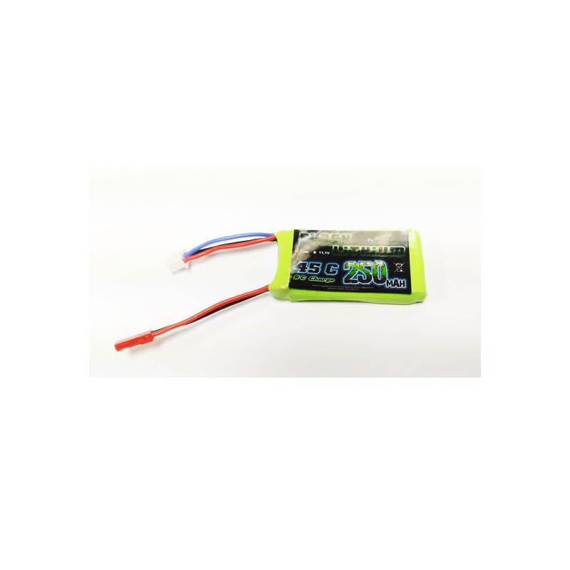 Lipo Bati für radio kontrollierte Lipo Black Lithium 250mAh 45c 2s | Scientific-MHD